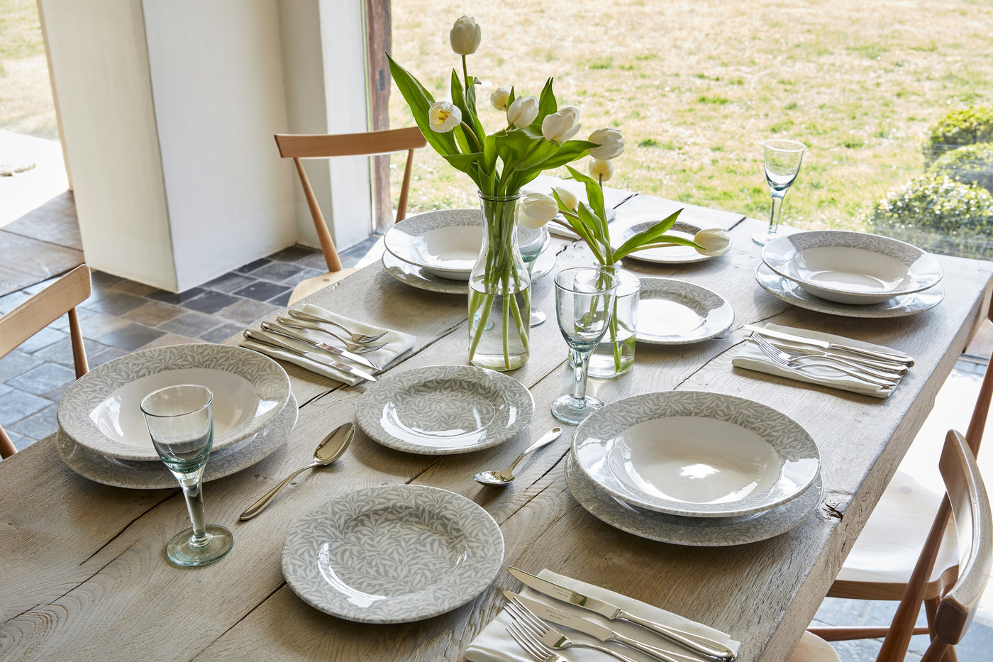 Pure Morris Willow Bough Set of 4 Pasta Bowls image number null